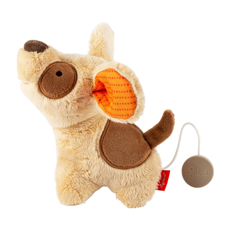 Muziekknuffel Mini Musical Dog - 13 cm - Muziekknuffels Sigikid - In den Olifant