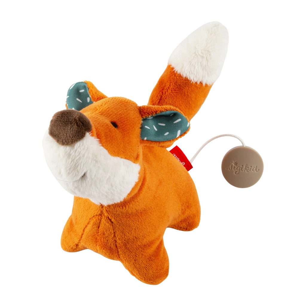 Muziekknuffel Mini Musical Fox - 19 cm - Muziekknuffels Sigikid - In den Olifant