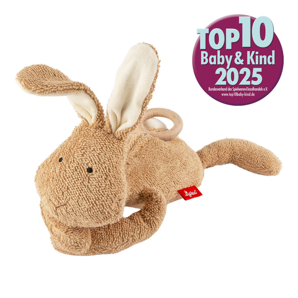 Muziekknuffel Mommy Musical Rabbit Beige Mamilodie - 36 cm - Muziekknuffels Sigikid - In den Olifant