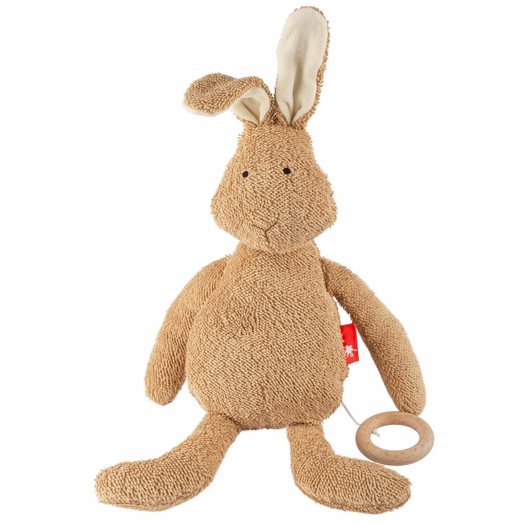 Muziekknuffel Mommy Musical Rabbit Beige Mamilodie - 36 cm - Muziekknuffels Sigikid - In den Olifant