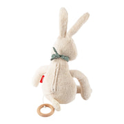 Muziekknuffel Mommy Musical Rabbit Natur Mamilodie - 36 cm - Muziekknuffels Sigikid - In den Olifant