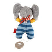 Muziekknuffel Olifant Lolo Lombardo - 22 cm - Muziekknuffels Sigikid - In den Olifant