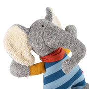 Muziekknuffel Olifant Lolo Lombardo - 22 cm - Muziekknuffels Sigikid - In den Olifant