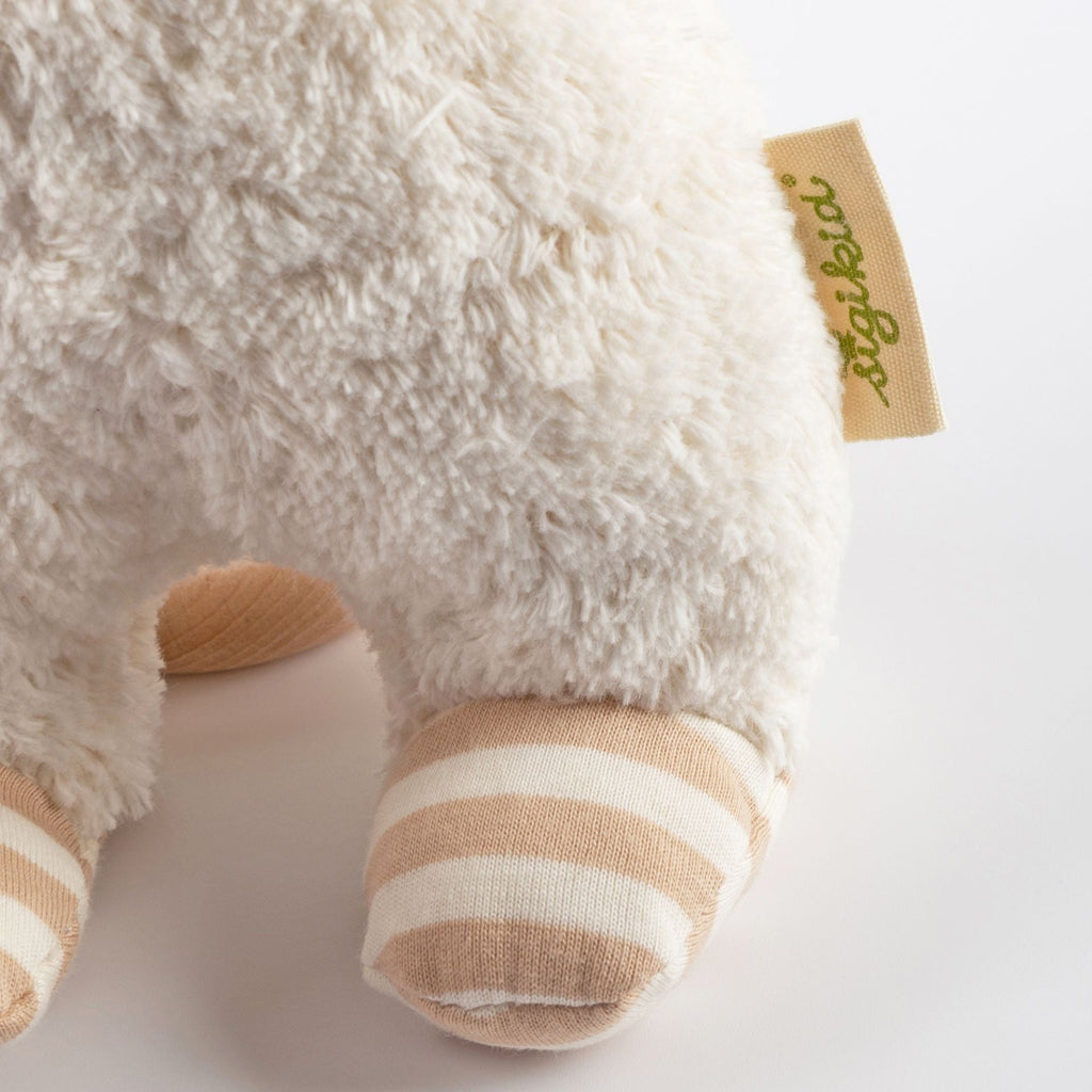 Muziekknuffel Schaap Organic Musical Soft Toy Sheep - 22 cm - Muziekknuffels Sigikid - In den Olifant