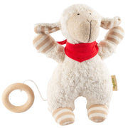 Muziekknuffel Schaap Organic Musical Soft Toy Sheep - 22 cm - Muziekknuffels Sigikid - In den Olifant