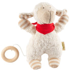 Muziekknuffel Schaap Organic Musical Soft Toy Sheep - 22 cm - Muziekknuffels Sigikid - In den Olifant