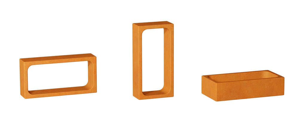 My 1st Block World Bos & weide - set van 17 - Houten blokken Haba - In den Olifant