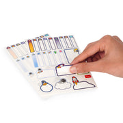 Naamlabels My Name Is… - Set van 66 Adhesive Labels Space - Papierwaren Legami - In den Olifant