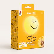 Nachtlampje Smiley Bubbly Light - Geel - Nachtlampjes MOB - In den Olifant