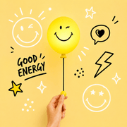 Nachtlampje Smiley Bubbly Light - Geel - Nachtlampjes MOB - In den Olifant