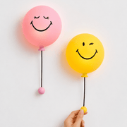Nachtlampje Smiley Bubbly Light - Roze - Nachtlampjes MOB - In den Olifant