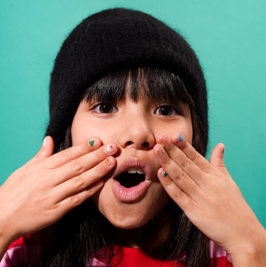 Nagelstickers Body Art Nail stickers Ho ho ho ! - Set van 200 - Omy - In den Olifant