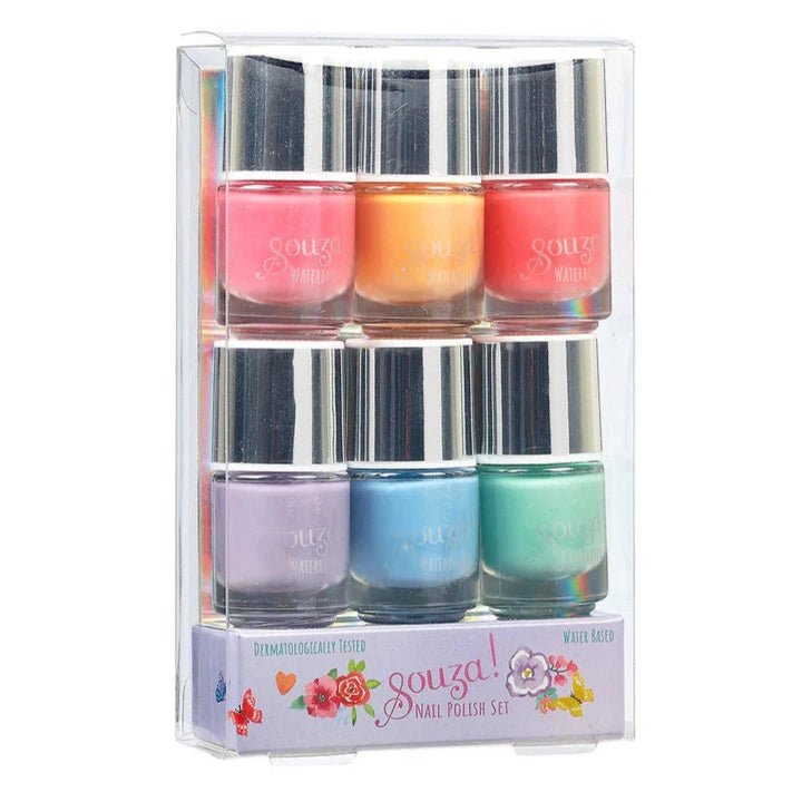 Nail Polish Party - set van 6 - Kinderschmink en tattoos Souza for kids - In den Olifant