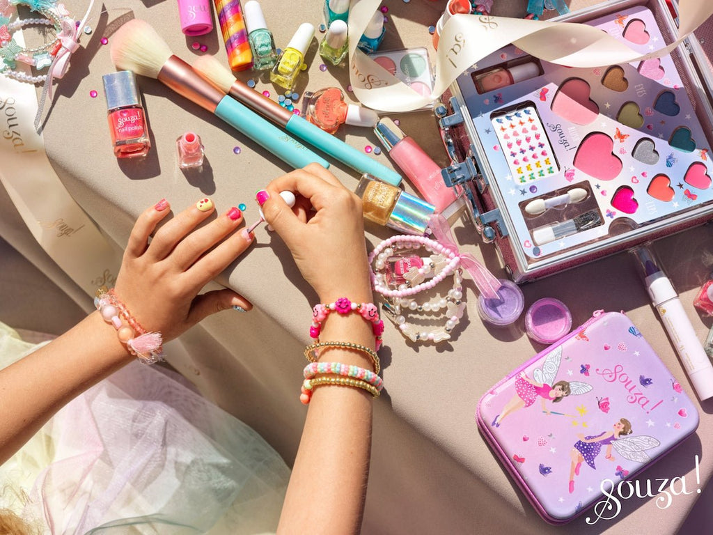 Nail polish Unicorn - set van 12 - Kinderschmink en tattoos Souza for kids - In den Olifant