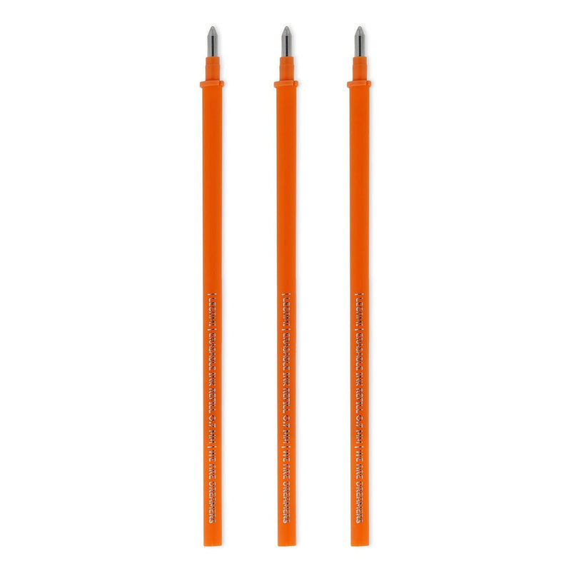 Navulling voor Legami pennen Erasable Gel Pen Refills Orange - set van 3 - Schrijfwaren Legami - In den Olifant