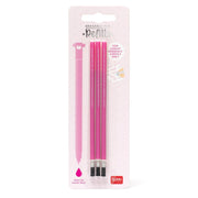 Navulling voor Legami pennen Erasable Gel Pen Refills Pink - set van 3 - Schrijfwaren Legami - In den Olifant