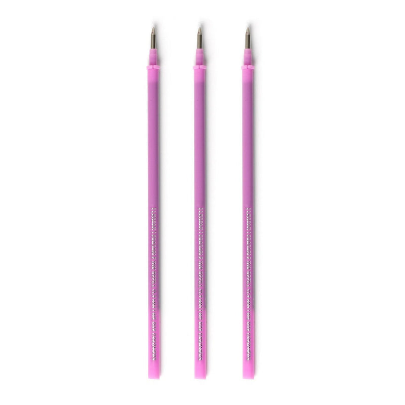 Navulling voor Legami pennen Erasable Gel Pen Refills Purple - set van 3 - Schrijfwaren Legami - In den Olifant