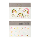 Neon Rainbows Large Tattoos - Kinderschmink en tattoos Meri Meri - In den Olifant