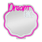 Neonlamp met spiegel It's A Sign - Dream Big - Muurdecoratie Legami - In den Olifant