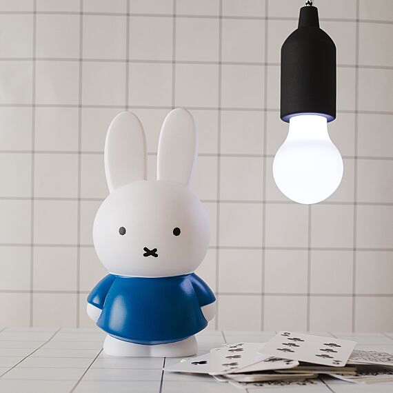 NIJNTJE BLAUW SPAARPOT | H19 Ø10 CM - Spaarpotten AP Junior - In den Olifant