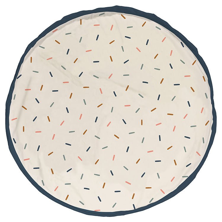 Noomad opbergtas en speeltapijt - Confetti - Opbergers Play&go - In den Olifant