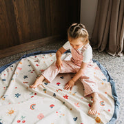 Noomad opbergzak en speelmat - Funny days - Opbergers Play&go - In den Olifant