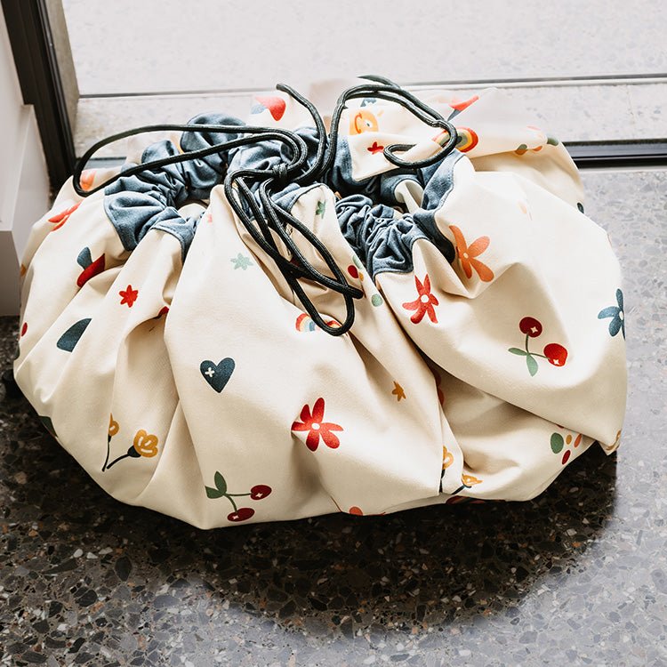 Noomad opbergzak en speelmat - Funny days - Opbergers Play&go - In den Olifant