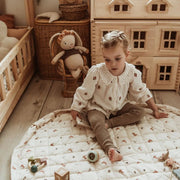 Noomad opbergzak en speelmat - Soft - Rabbit - Opbergers Play&go - In den Olifant