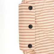 Noomad opbergzak en speelmat - Soft Stripes Brown - Opbergers Play&go - In den Olifant