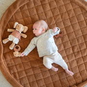 Noomad opbergzak en speelmat - Soft Teddy Brown - Opbergers Play&go - In den Olifant