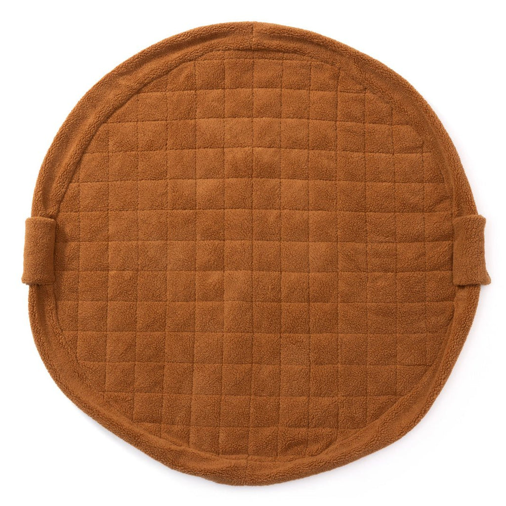 Noomad opbergzak en speelmat - Soft Teddy Brown - Opbergers Play&go - In den Olifant