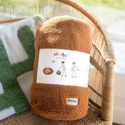 Noomad opbergzak en speelmat - Soft Teddy Brown - Opbergers Play&go - In den Olifant