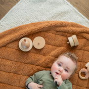 Noomad opbergzak en speelmat - Soft Teddy Brown - Opbergers Play&go - In den Olifant