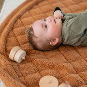 Noomad opbergzak en speelmat - Soft Teddy Brown - Opbergers Play&go - In den Olifant