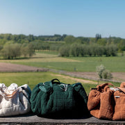 Noomad opbergzak en speelmat - Soft Teddy Green - Opbergers Play&go - In den Olifant