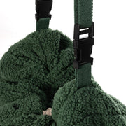 Noomad opbergzak en speelmat - Soft Teddy Green - Opbergers Play&go - In den Olifant