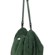 Noomad opbergzak en speelmat - Soft Teddy Green - Opbergers Play&go - In den Olifant