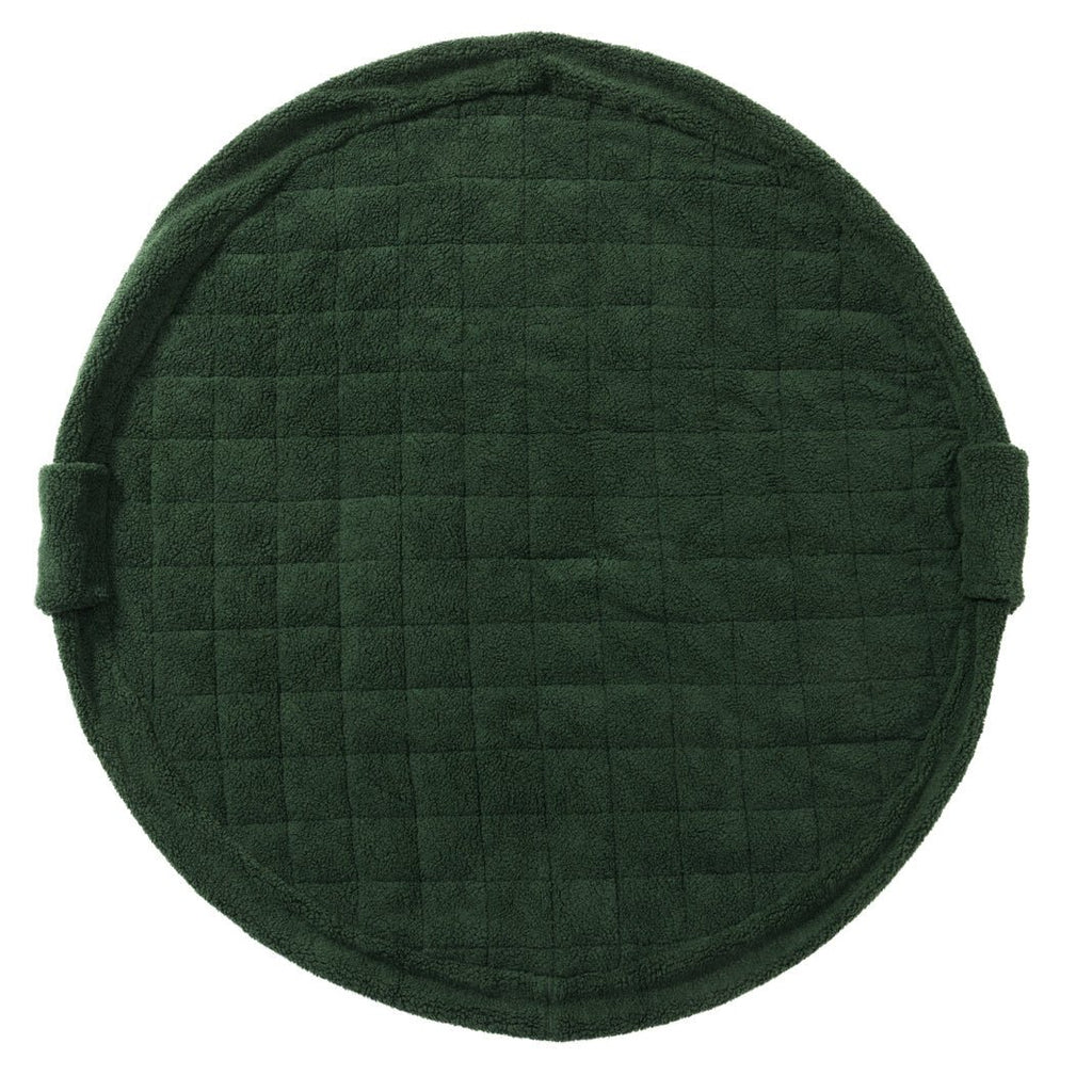 Noomad opbergzak en speelmat - Soft Teddy Green - Opbergers Play&go - In den Olifant