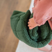 Noomad opbergzak en speelmat - Soft Teddy Green - Opbergers Play&go - In den Olifant