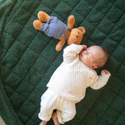 Noomad opbergzak en speelmat - Soft Teddy Green - Opbergers Play&go - In den Olifant