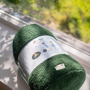Noomad opbergzak en speelmat - Soft Teddy Green - Opbergers Play&go - In den Olifant