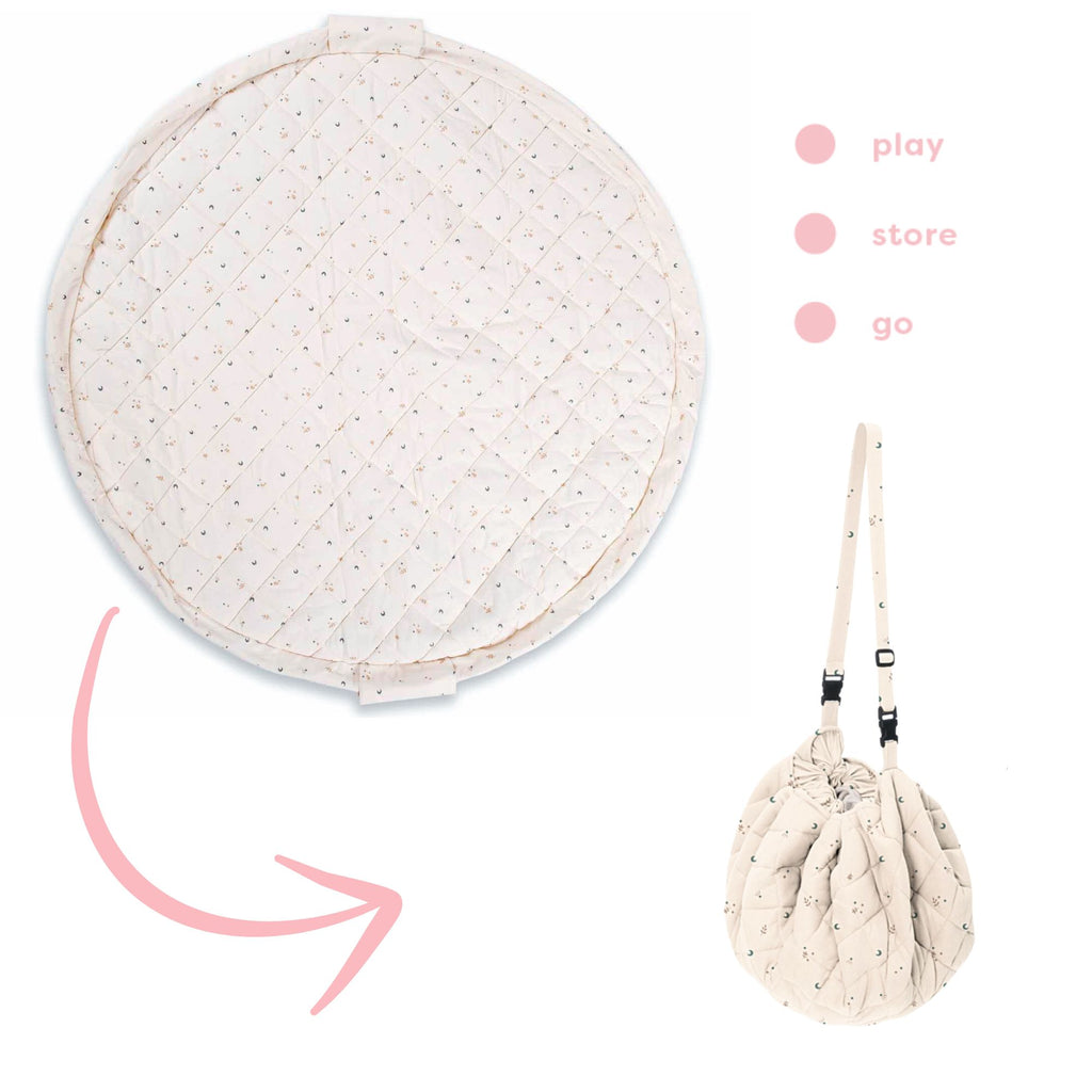 Noomad storage bag and playmat - Soft - Moon