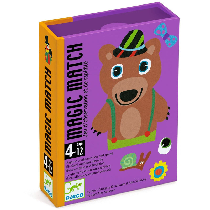 Observatie kaartspel - Magic Match - Kaartspellen Djeco - In den Olifant