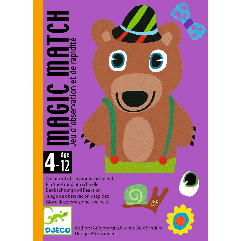 Observatie kaartspel - Magic Match - Kaartspellen Djeco - In den Olifant
