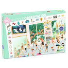 Observatiepuzzel met poster Dansschool - 100 stukjes - Legpuzzels Djeco - In den Olifant