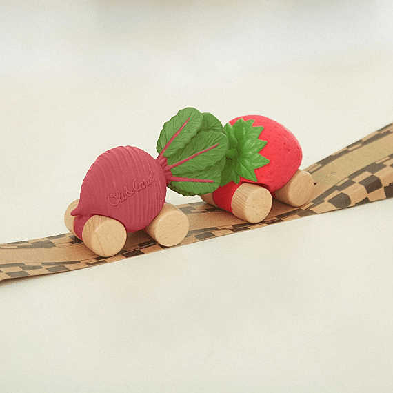 Speelgoedvoertuig | Betty The Beetroot Baby Car Toy