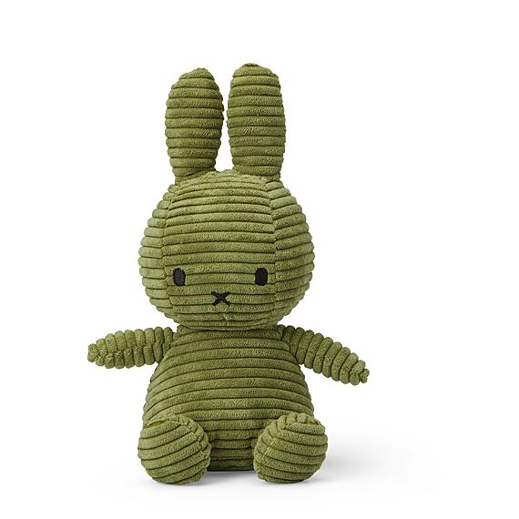 Nijntje Knuffel Konijn | Corduroy Olive Green | 23 Cm