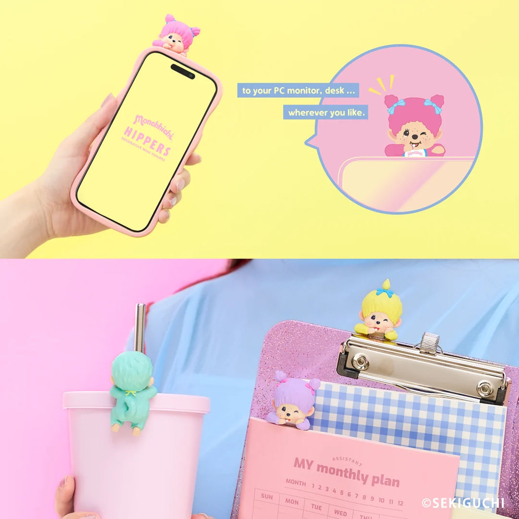 Monchhichi Hippers Colors Wink Series