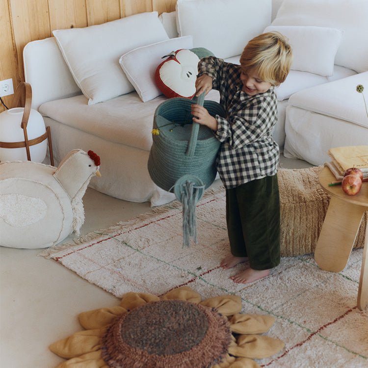 Opbergmand Basket Water Can - 51 x 26 x 38 cm - Opbergers Lorena Canals - In den Olifant