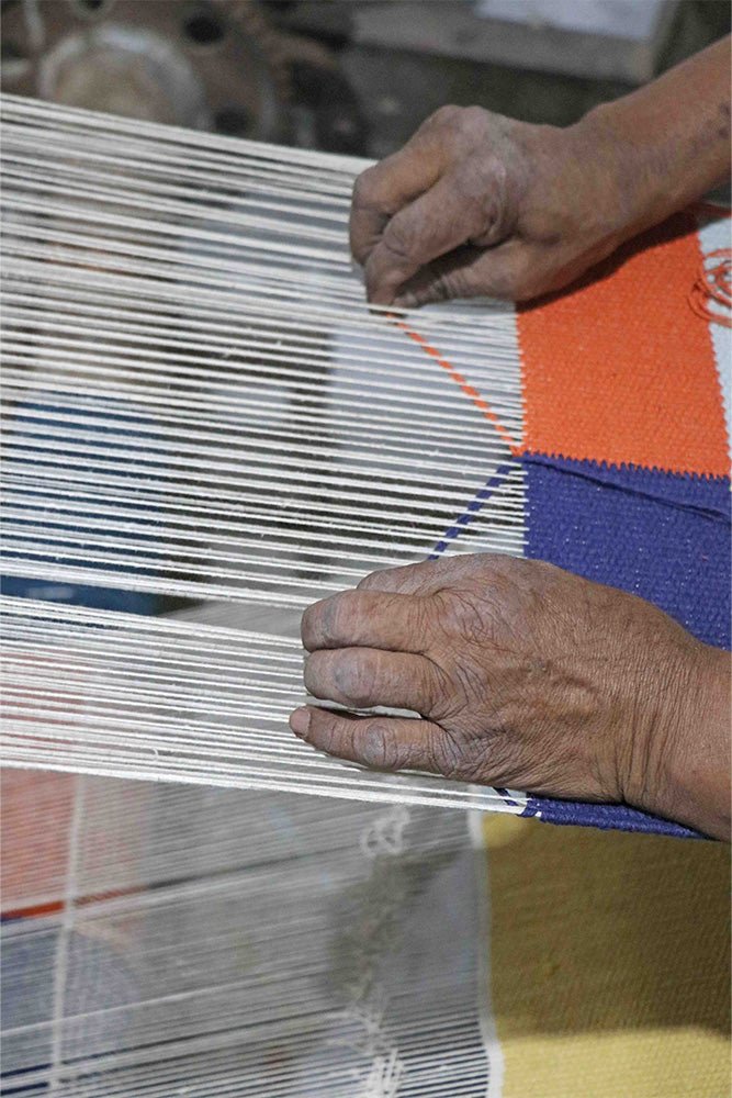 Opbergmand Color Grid - 30 cm - Opbergers Lorena Canals - In den Olifant